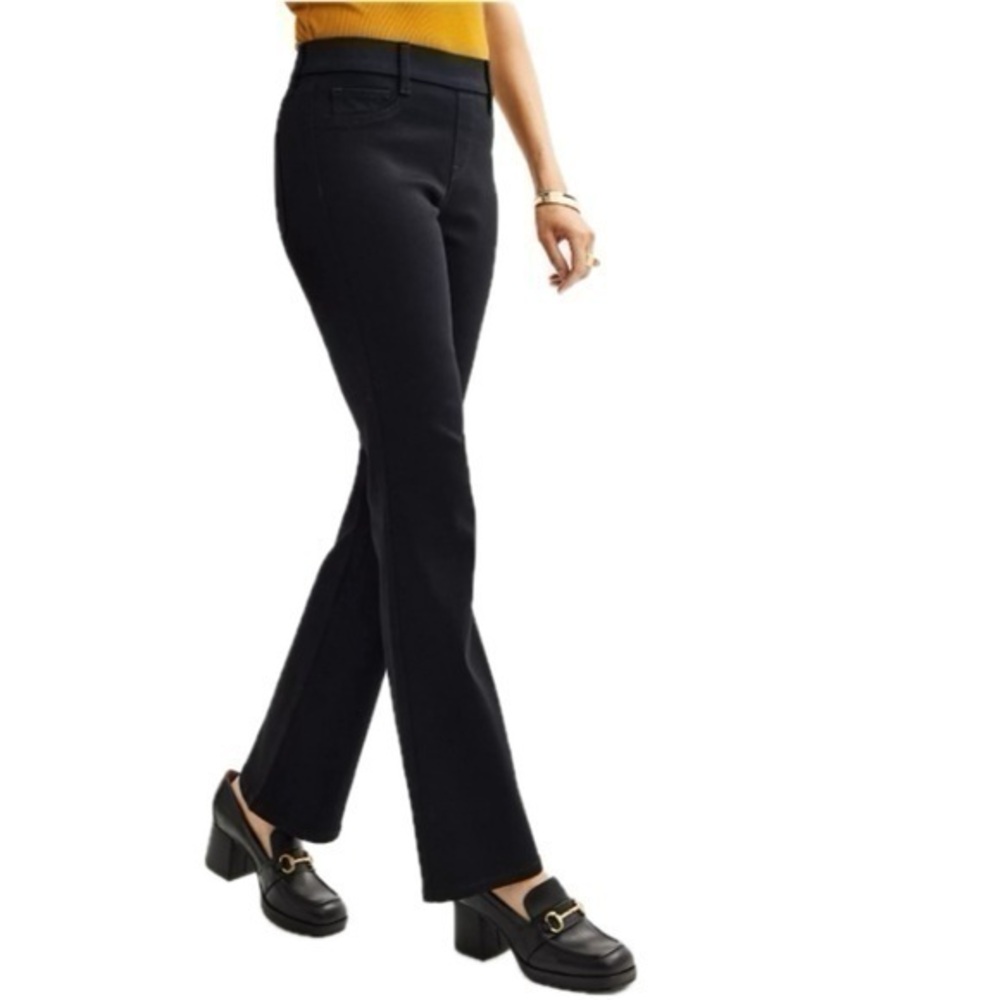 NWT Nine West Pull On Bootcut Jeans Comfort Waist Size 10 Mid Rise $40 New